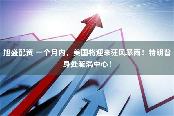 旭盛配资 一个月内，美国将迎来狂风暴雨！特朗普身处漩涡中心！